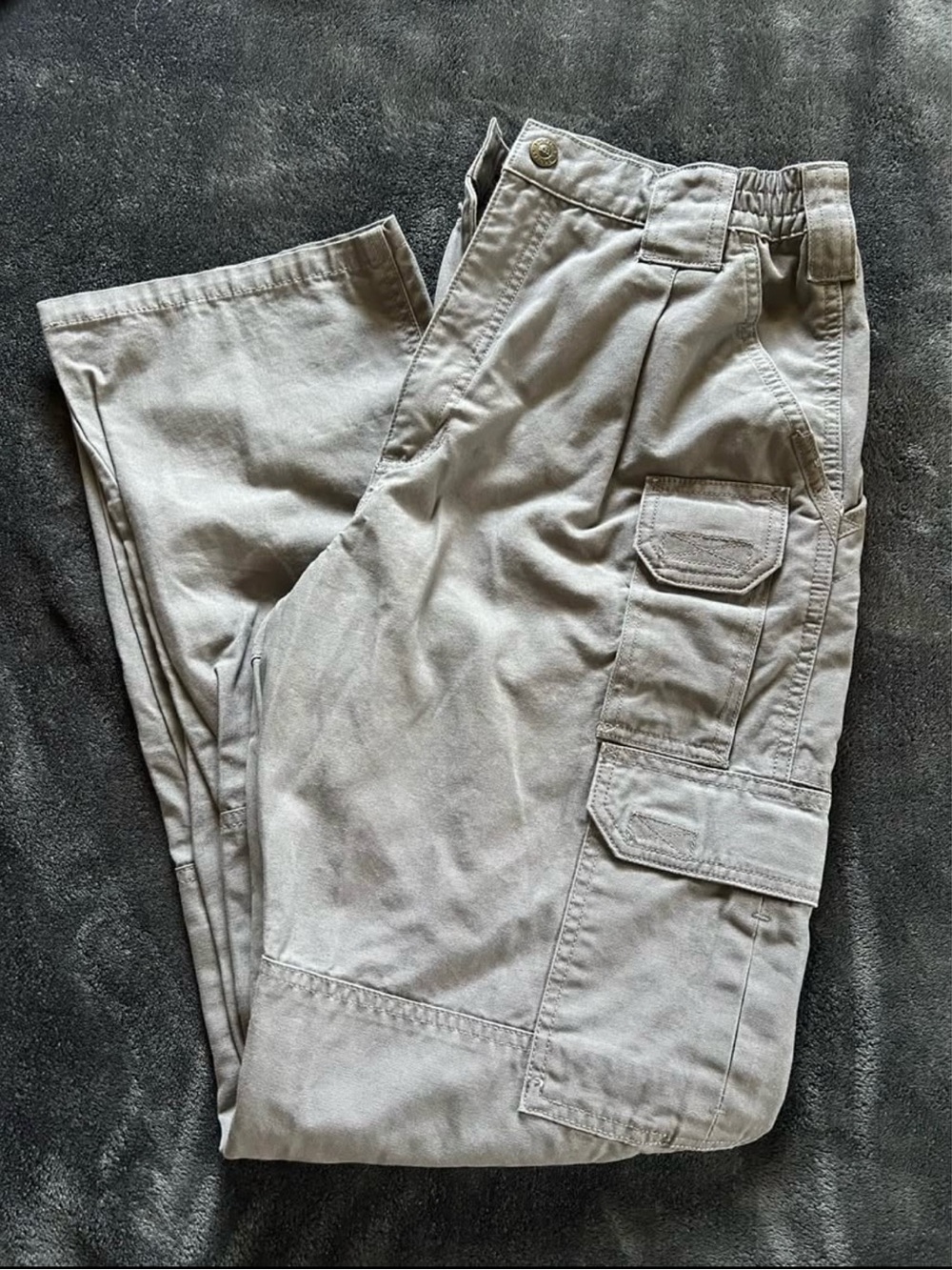 5.11 Tactical Men's Cargo Pants in Light Gray